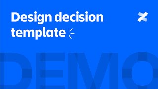 Design Decision template walkthrough  Confluence  Atlassian [upl. by Kyriako]