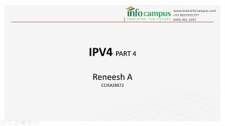 CCNA malayalam IPV4 part 4 [upl. by Nylyak]