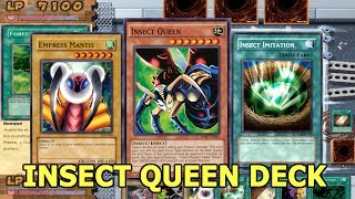 YuGiOh Power of Chaos Joey the Passion INSECT QUEEN DECK [upl. by Noivad]