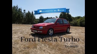 Ford Fiesta Mk3 22 El turbo en detalle [upl. by Attelra]