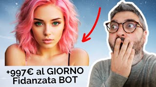 Creo e Vendo online Fidanzate AI da guardare e chattare 😮 Tutorial da Zero [upl. by Notsirt]