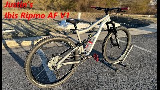 2022 Ibis Ripmo AF V1  Justins New Bike [upl. by Keefe]