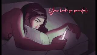 ASMR You look so peaceful Girlfriend Roleplay Video Call [upl. by Ahserak]