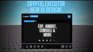 new cryptic executor  ⭐ [upl. by Akinoj118]