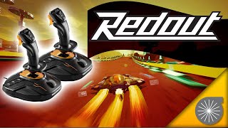 The coolest way how to play Redout  DUAL Thrustmaster Joystick  Logitech pedals  Gameplay [upl. by Goldsworthy655]