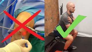 DO NOT get surgery on your meniscus knee pain rehab exercises [upl. by Aguayo]