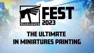 Warhammer Fest 2023 – Golden Demon [upl. by Steere852]