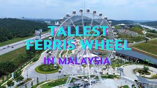 Malaysias Largest amp Tallest Ferris Wheel  Gamuda Luge Gardens  Skyline Luge KL  4K  DJI MINI 3 [upl. by Ythomit]