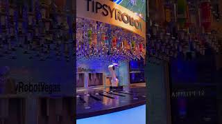 Futuristic Mix TIPSY ROBOT unleashes Las Vegas Robotic Bartending Revolution shorts [upl. by Maryrose]