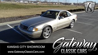 1999 Mercedes Benz SL500 Gateway Classic Cars Kansas City 1025 [upl. by Aldercy]