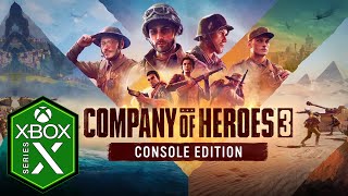 Company of Heroes 3 Xbox Series X Gameplay Review Optimized [upl. by O'Driscoll530]