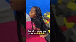 Baby Rakiyah don’t play 😂😂😂 viral shorts comedy kinigradeonfamily boss love baby sister [upl. by Llenra]