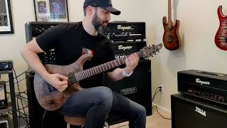 Killswitch Engage  Take this Oath Full Instrumental cover with Bogner Uberschall Rev Green [upl. by Ecnar902]