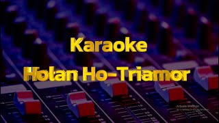 KARAOKE HOLAN HO TRIAMOR [upl. by Nwahsuq]