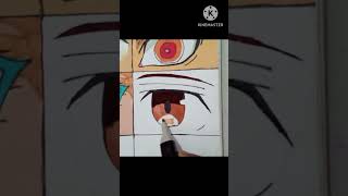 Sakura Yamauchi eye anime drawing shorts art [upl. by Eenoj122]