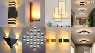 Modern LED Wall Lights Home Decor  Types LED Ceiling Lights  Living Room LED Wall Lamps Sconces [upl. by Damal]