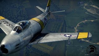 War Thunder  F86F2  quotThe Last Gunfighterquot  War Thunder PLANES [upl. by Adilen14]