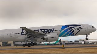 Approach Timelapse Into Caïro  B777300ER  PMDG  MSFS2020 [upl. by Budge795]