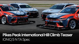 IONIQ 5 N TA Spec Pikes Peak International Hill Climb Teaser  Hyundai N [upl. by Richardo]