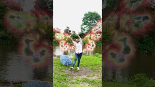 Full video 👆🏻Halki si barish ⛈️ dance shorts [upl. by Tannen]