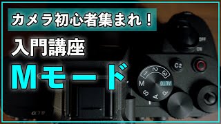 【カメラ初心者】Mモードが使いたい方必見！設定方法を完全解説！ [upl. by Yeliac]