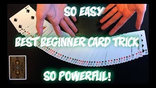 The BEST Card Trick For Beginners Easy And Awesome Card Trick Revealed [upl. by Kingsly]