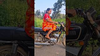 Yamaha rx100 Kickstart bikeriding subhashnupurvlog short [upl. by Ealasaid140]