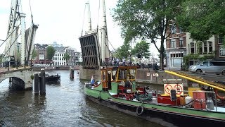 Boating on the canals of Amsterdam [upl. by Earl]