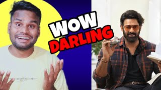 Prabhas New Look Reaction  Raja Saab Hindi Song  Kamal Kumar [upl. by Schwenk]