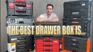 THE BEST MODULAR TOOLBOX DRAWERS Packout vs Stacktech vs MODbox vs Stackpack vs Dewalt AND MORE [upl. by Mur338]