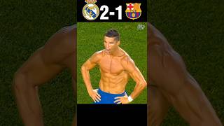 Real Madrid vs Barcelona 2017 Ronaldo Tik Messi youtube football shorts [upl. by Yrrak]