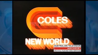 Check Out the Savings  Coles New World Commercial Darwin Version 1982 [upl. by Singleton]