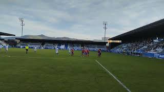 Gol de Antañon Bergantiños FC a la R S Gimnástica de Torrelavega 12 [upl. by Kcired881]