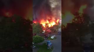 News►20 5 2018►Brand in Penny und Rewe►Feuer in Greifswald►schlimm►Feuerwehr ►INFO▼↓ ↓ ↓▼INFO [upl. by Navlys]