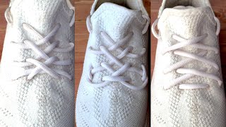 КАК ЗАШНУРОВАТЬ КРОССОВКИ ИЗИ  HOW TO LACE YEEZY BOOST 350  lacing yeezy 350 [upl. by Treiber]