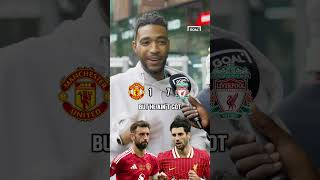 NO QUESTION 😤 MANCHESTER UNITED v LIVERPOOL FOOTBALL CHALLENGE shorts [upl. by Sweeney]