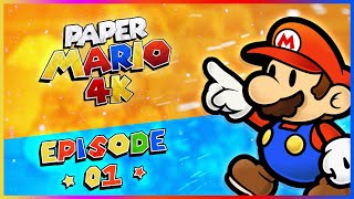 Paper Mario 64 is now in 4K HD Lets Play Paper Mario [upl. by Geffner14]