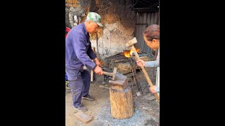 Blacksmith Handcrafted forging satisfying asmr Nov 13 [upl. by Fancie271]