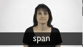 How to pronounce SPAN in British English [upl. by Nivets]