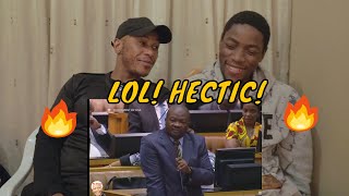 HAHA Chaos In Parliament Bantu Holomisa vs Jacob Zuma  Reaction [upl. by Atthia]