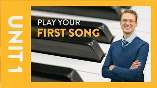 First Piano Lesson for Kids  Fun amp Easy for Beginners [upl. by Una982]