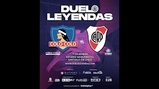 Prepárate para ver Colo Colo Leyendas VS River Leyendas [upl. by Nylitsirk778]