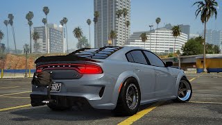 GTA 5 Custom Dodge Charger SRT Hellcat Redeye Jailbreak [upl. by Elorac]