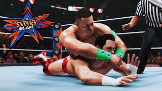 WWE 2K19 My Career Mode  EP 10  SUMMERSLAM MATCH AGAINST JOHN CENA [upl. by Farmann]