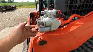 Kubota SVL 65  75 How to Use High Flow [upl. by Deron235]