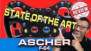 Ascher F64 SC V3 real or game steering wheel [upl. by Brandea654]