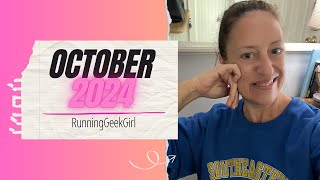 October 2024 Updates  RunninGeekGirl [upl. by Ahsinak]