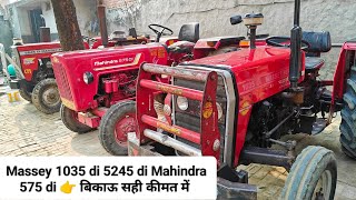 Massey ferguson 1035 di 👉 बिकाऊ bik gya second hand Hr pb tractors rp traders shamli you tube ✌️ [upl. by Nylodnarb]