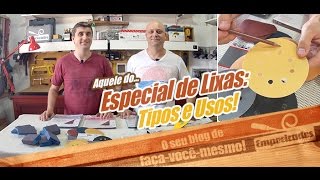 Tipos de Lixas [upl. by Htor675]