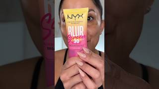 Review is liveNew nyxcosmetics Blurscreen SPF30 primer drugstoremakeup drugstore fyp oilyskin [upl. by Mallen173]